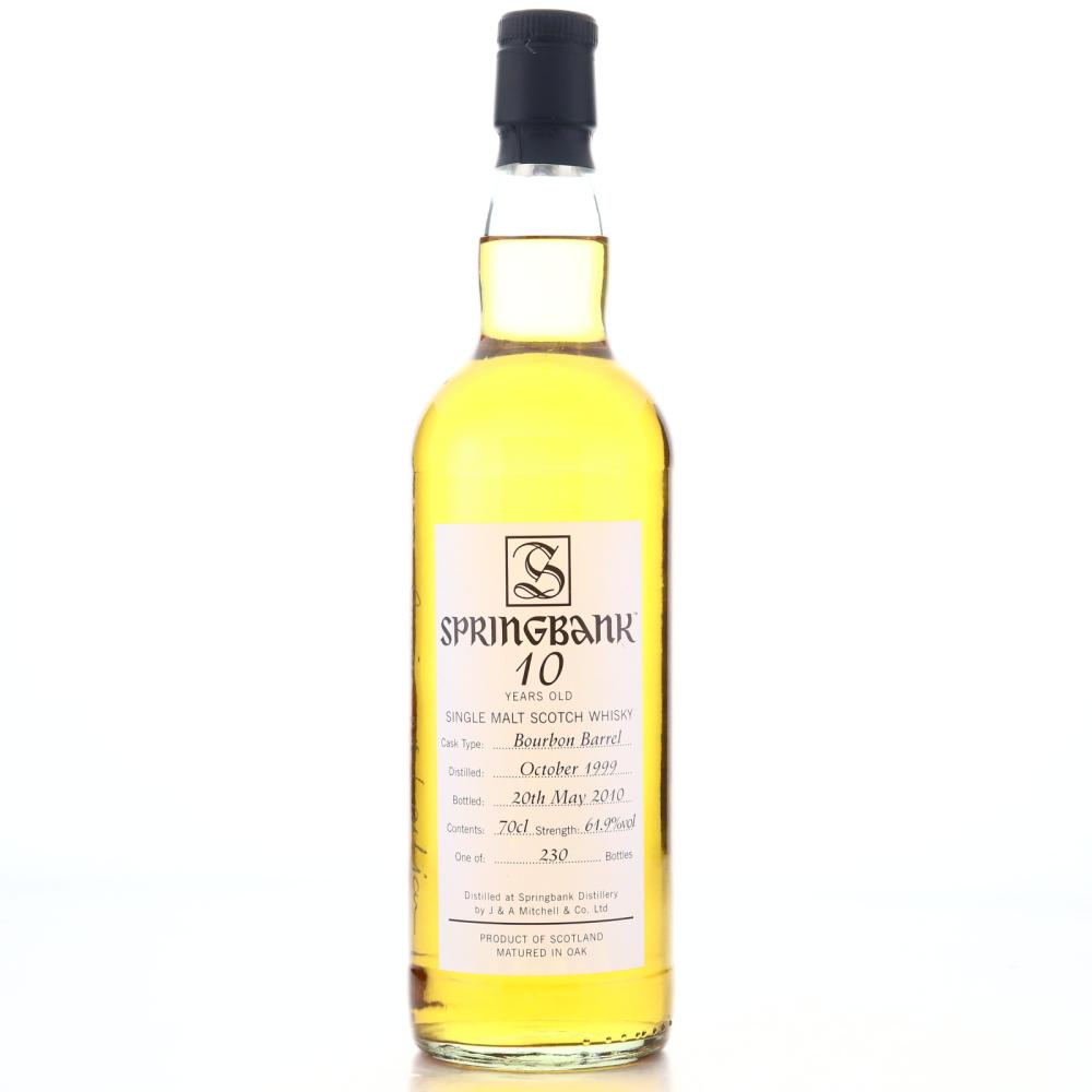 Springbank 1999 Bourbon Barrel / Open Day 2010 - Signed