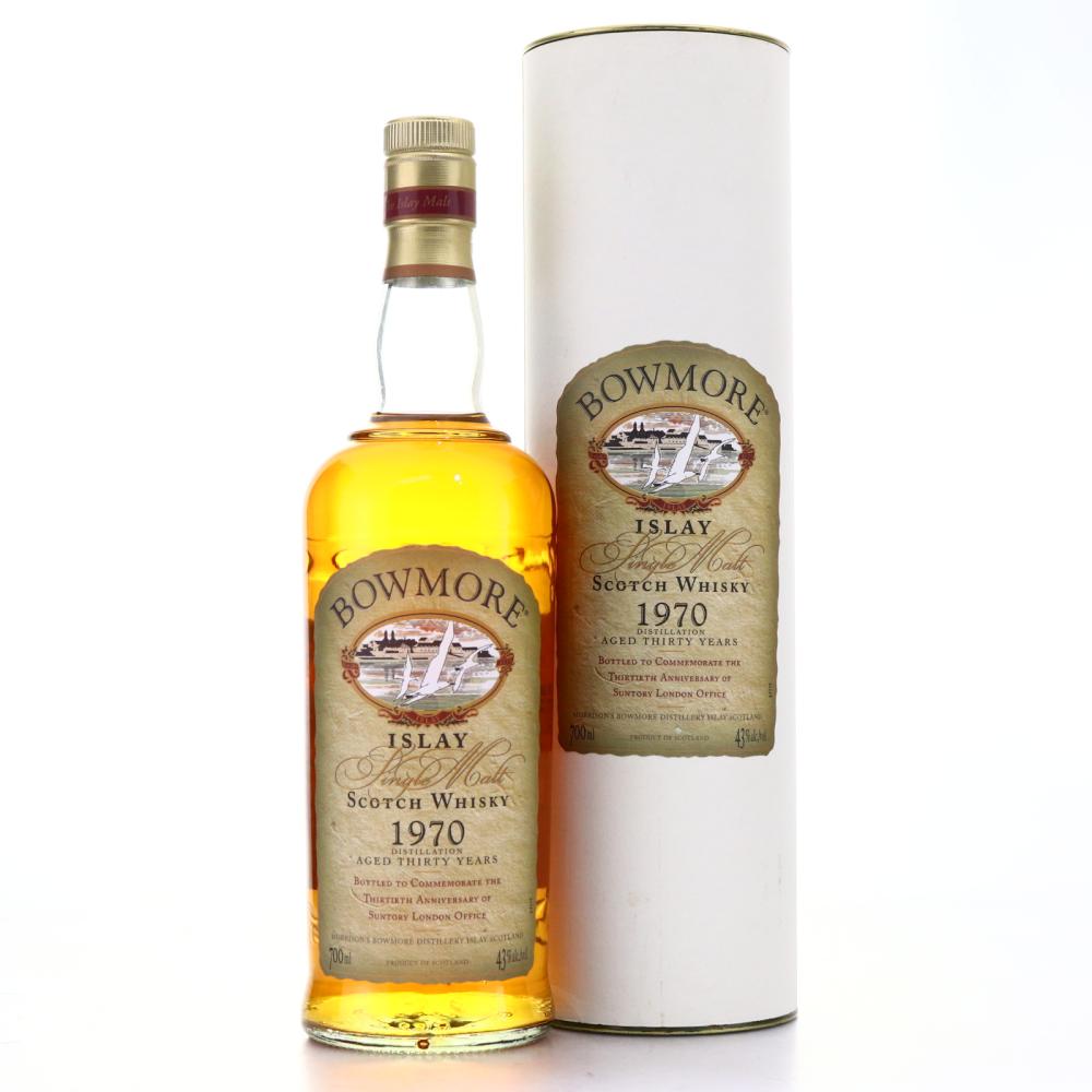 Bowmore 1970 30 Year Old / Suntory London Office 30th Anniversary