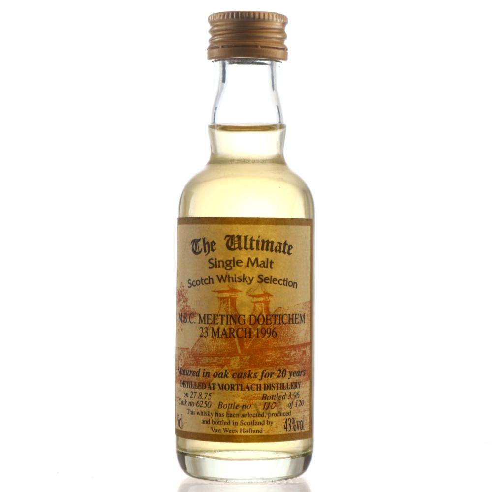 Mortlach 1975 The Ultimate 20 Year Old Miniature