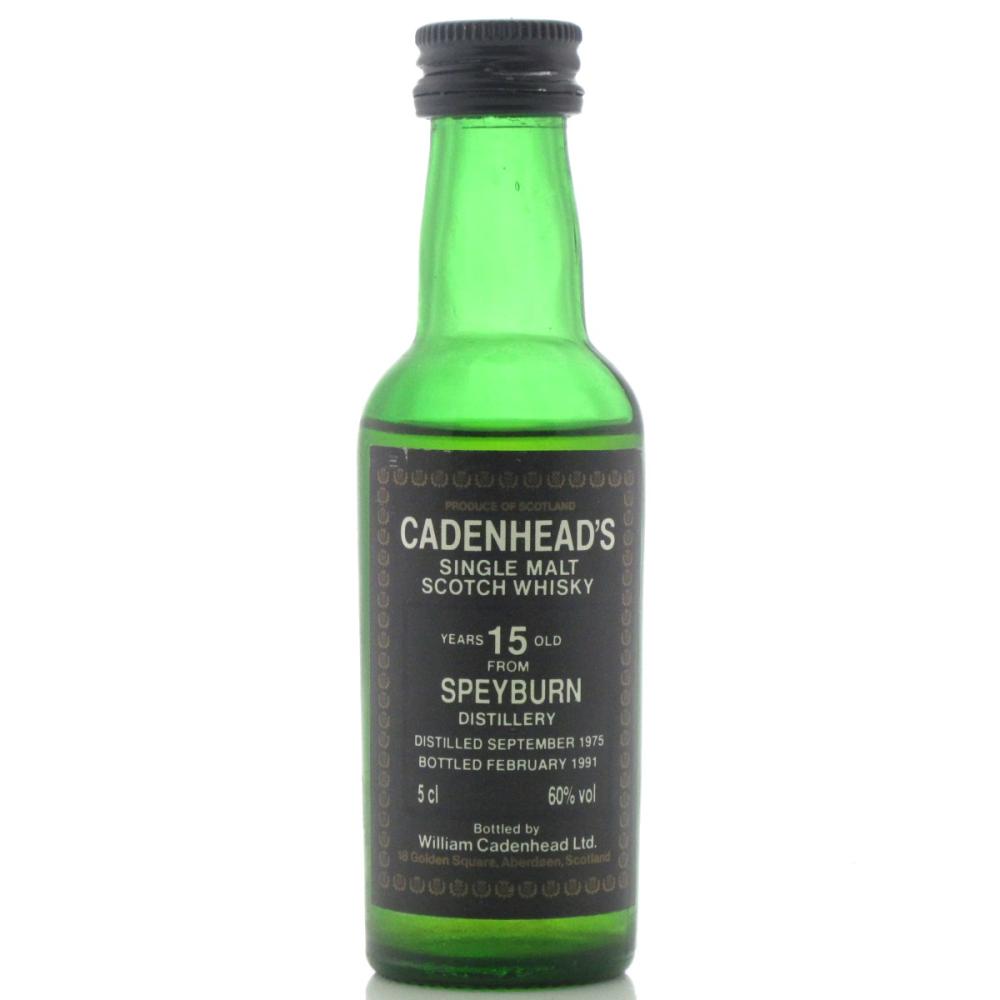 Speyburn 1975 Cadenhead's 15 Year Old Miniature 5cl