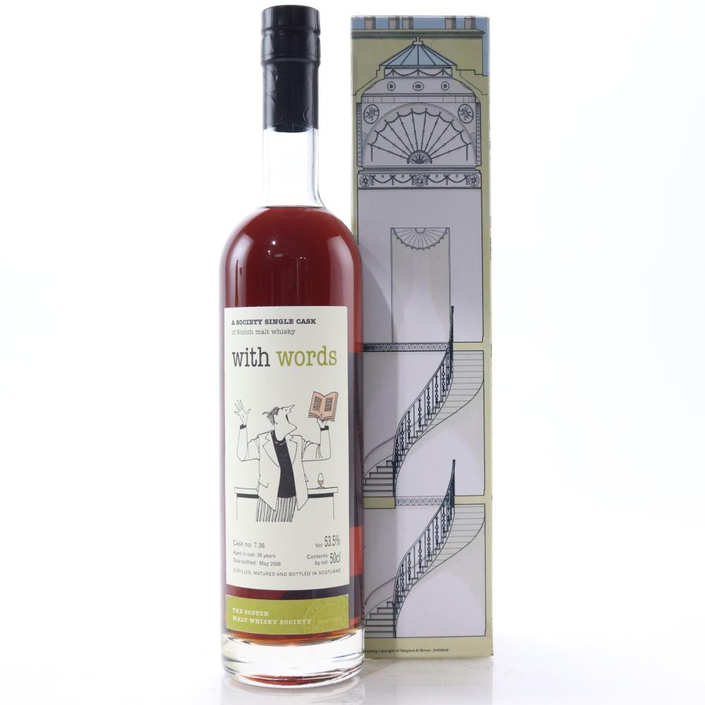 Longmorn 38 Year Old SMWS 7.36 50cl / WIth Words