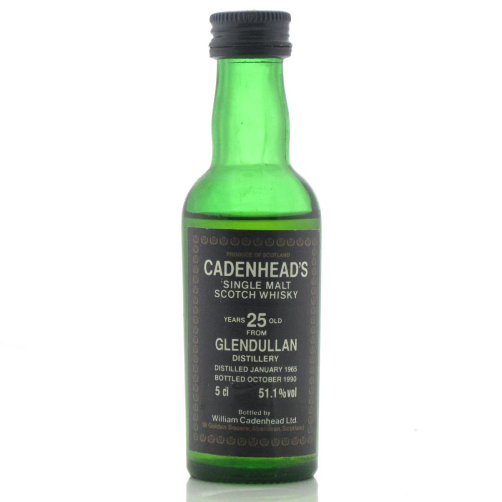 Glendullan 1965 Cadenhead's 25 Year Old Miniature 5cl