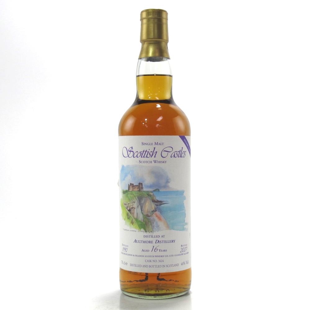 Aultmore 1990 Scottish Castles 16 Year Old / Jack Wieber