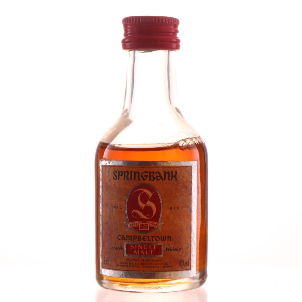 Springbank 25 Year Old Miniature 5cl 1990s