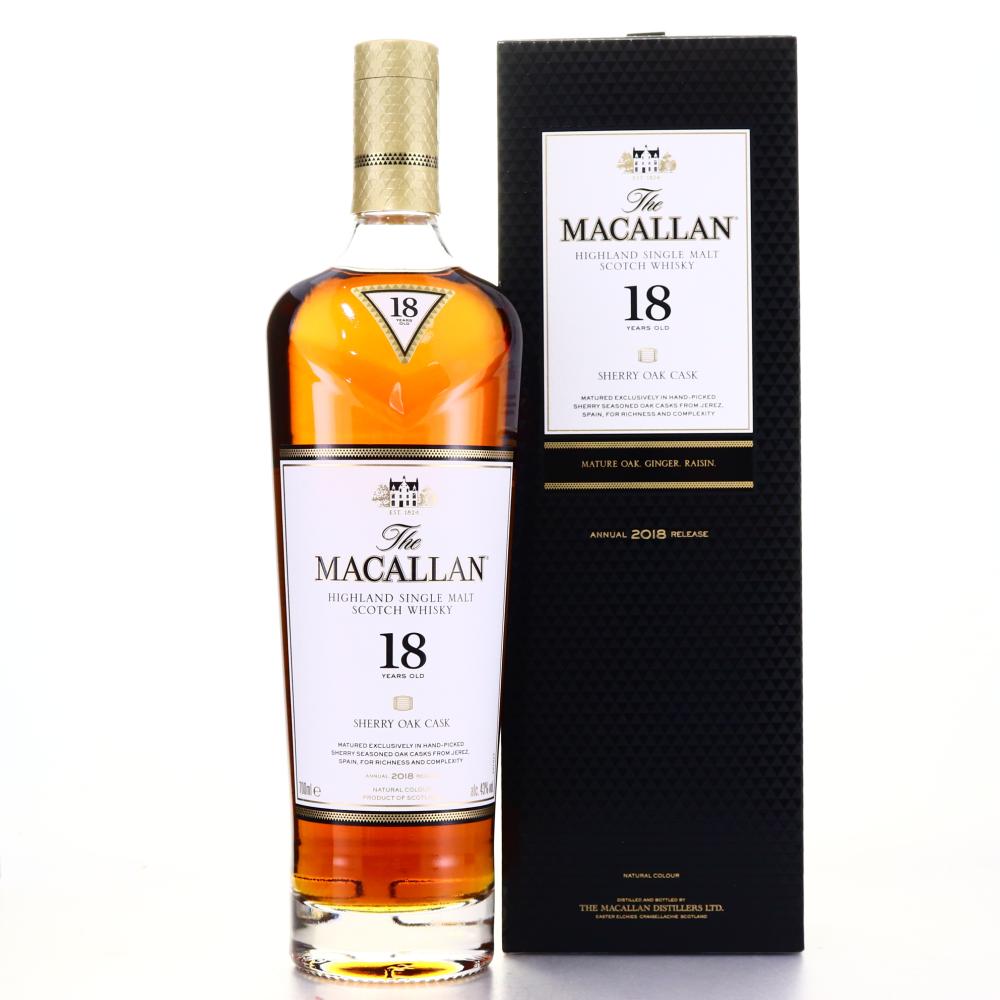Macallan 18 Year Old 2018 Release