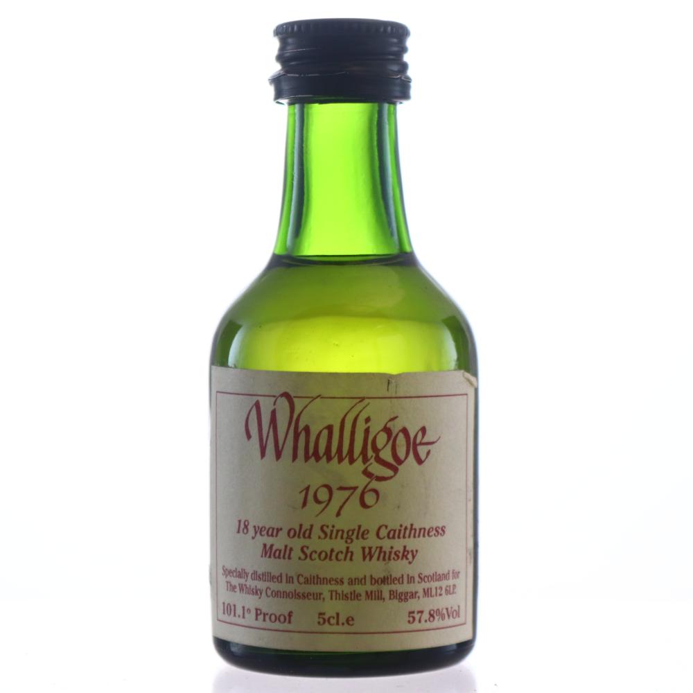 Old Pulteney 'Whalligoe' 1976 Whisky Connoisseur 18 Year Old Miniature