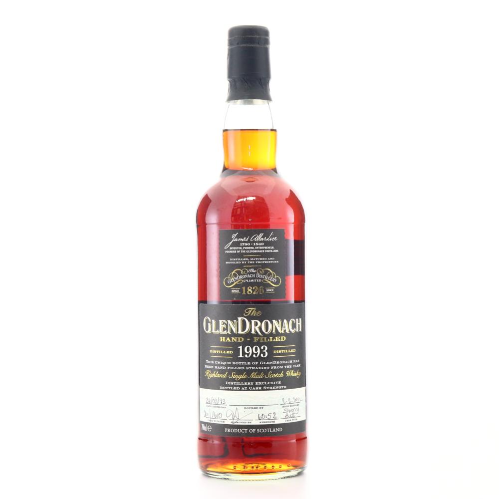 Glendronach 1993 Hand Filled 18 Year Old Cask #1610
