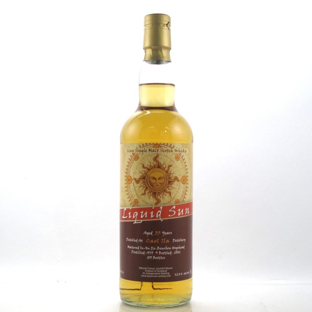 Caol Ila 1979 Liquid Sun 33 Year Old