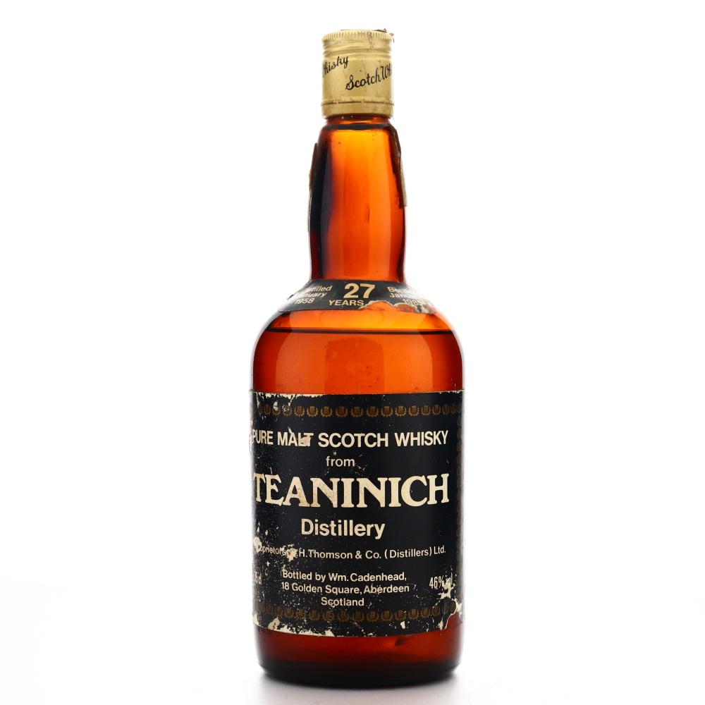 Teaninich 1958 Cadenhead's 27 Year Old