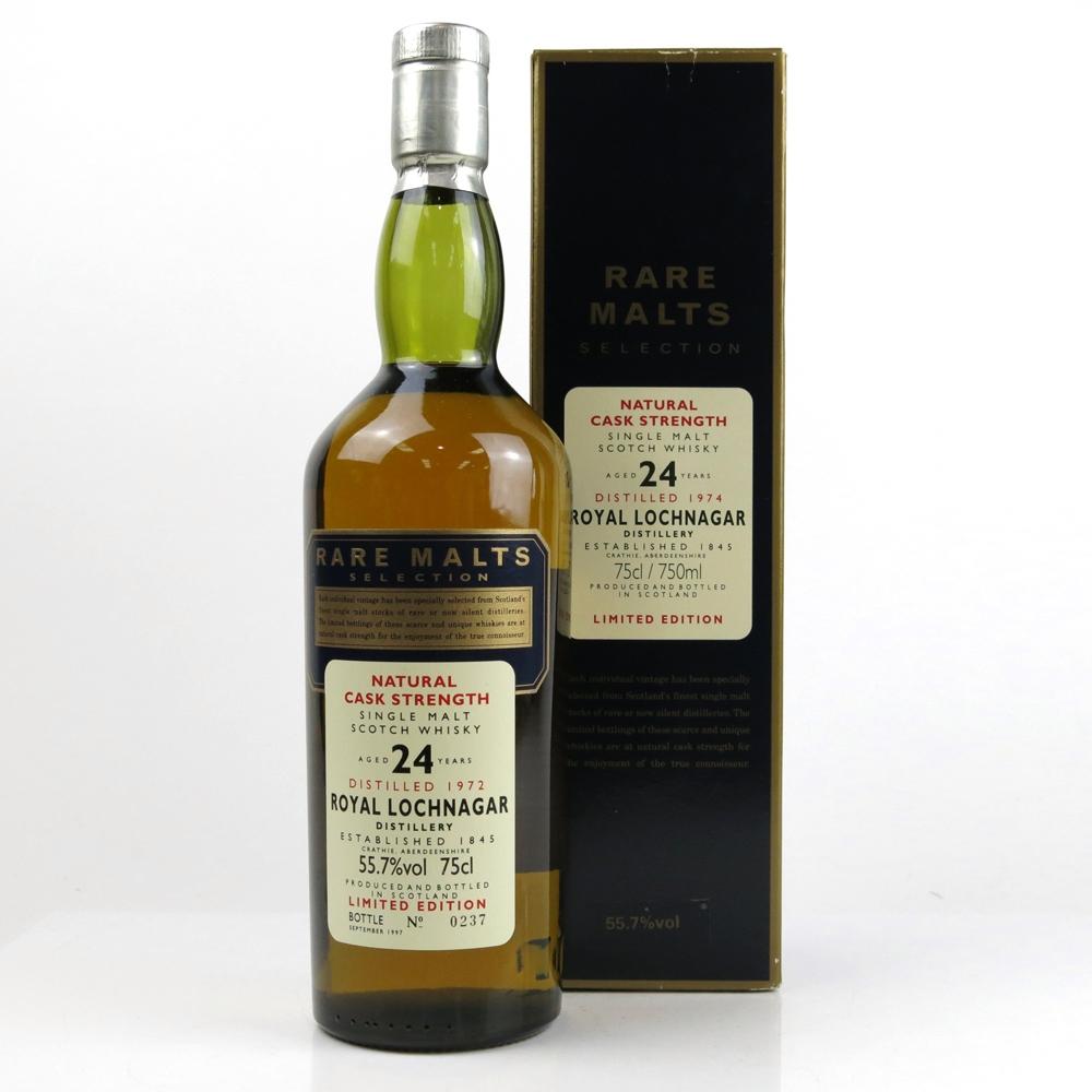 Royal Lochnagar 1972 Rare Malt 24 Year Old 75cl
