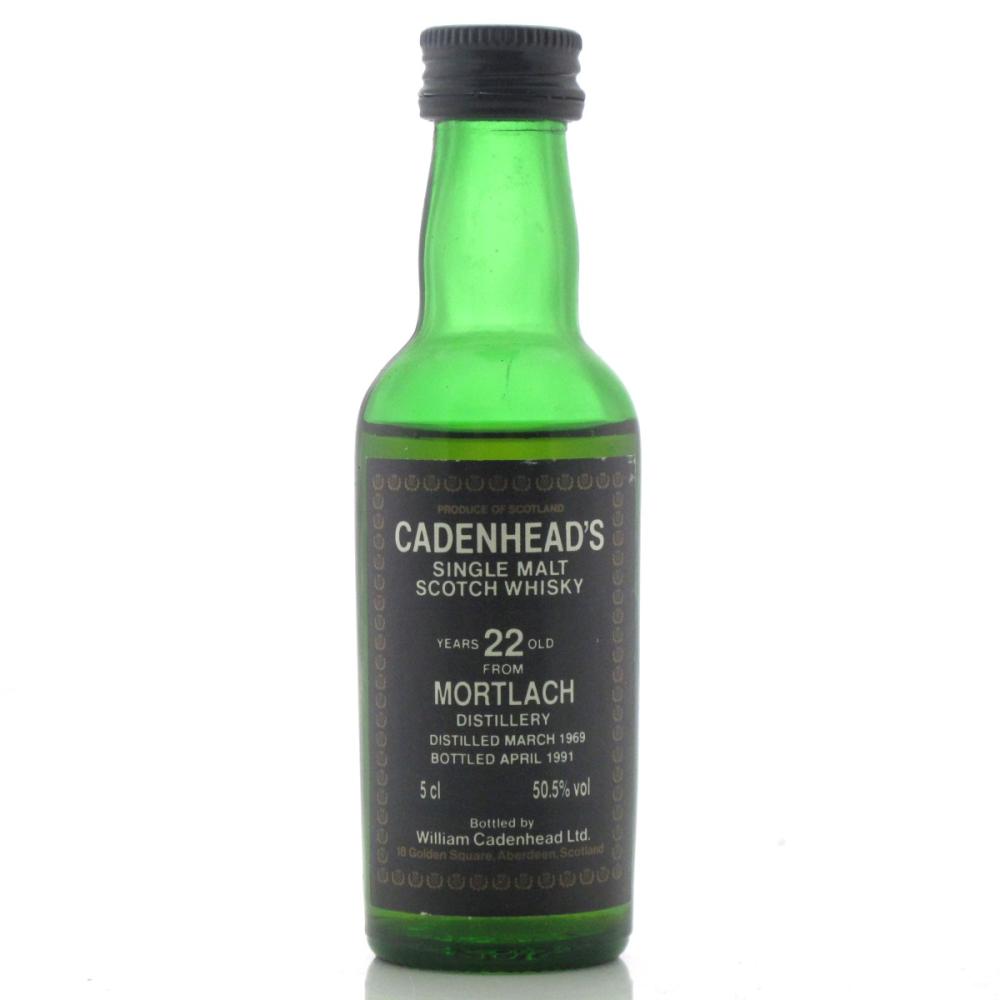 Mortlach 1969 Cadenhead's 22 Year Old Miniature 5cl
