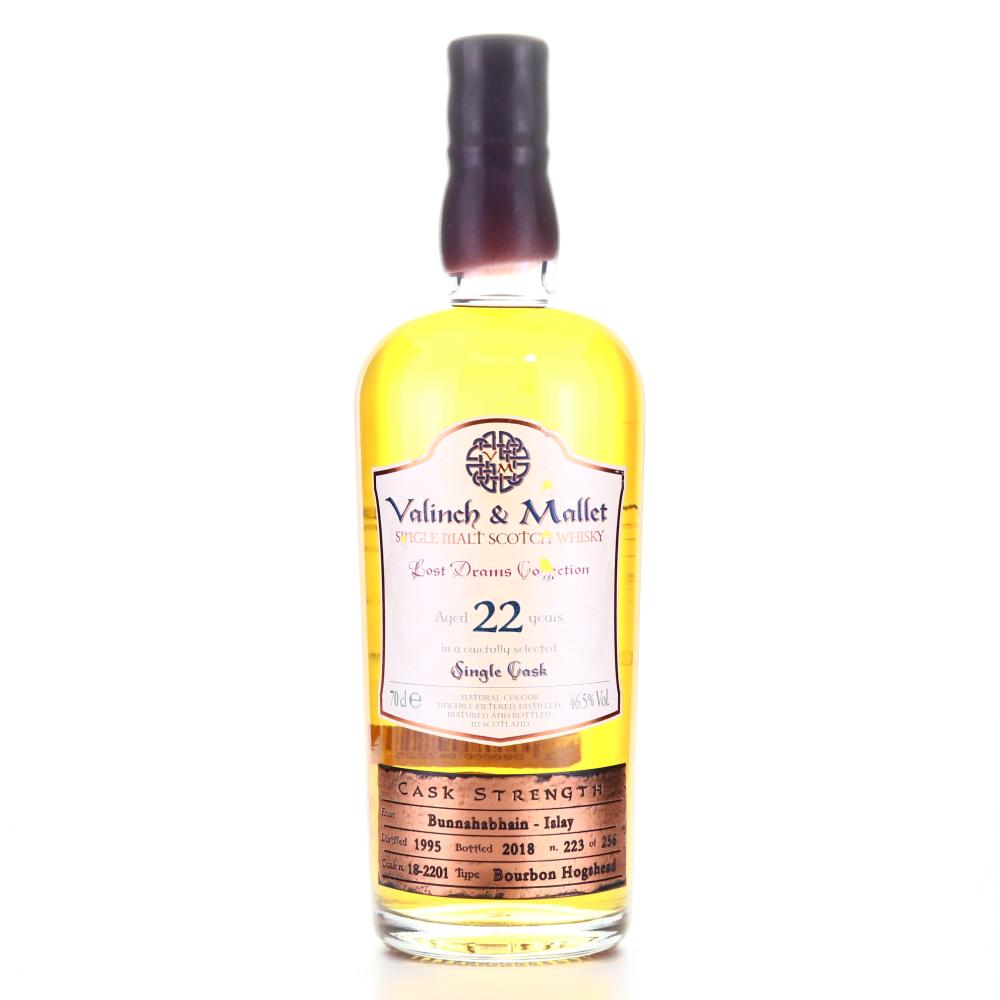 Bunnahabhain 1995 Valinch and Mallet 22 Year Old