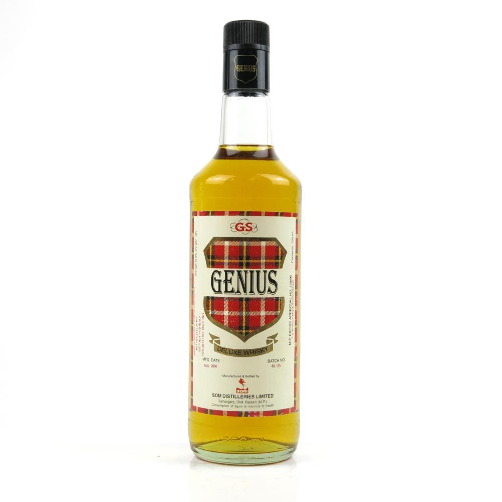 Genius Deluxe Whisky 75cl / Indian Whisky