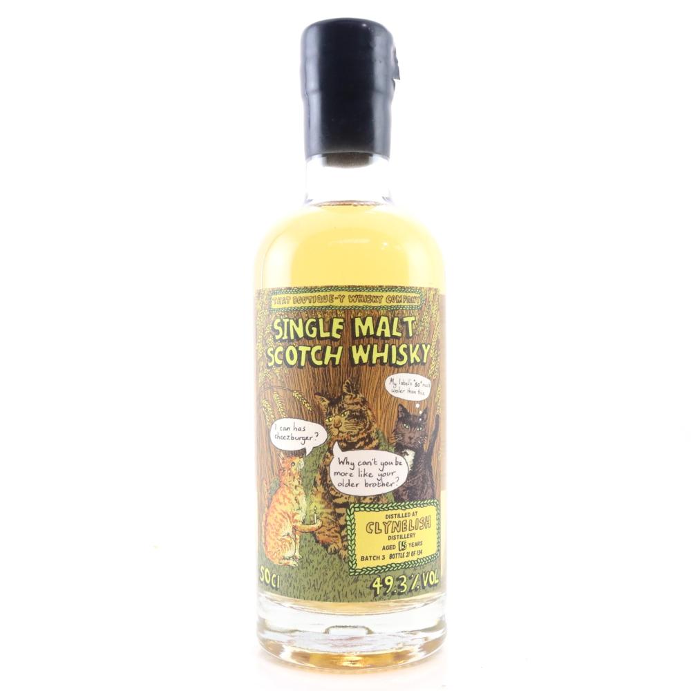 Clynelish That Boutique-y Whisky Company 15 Year Old Batch #3