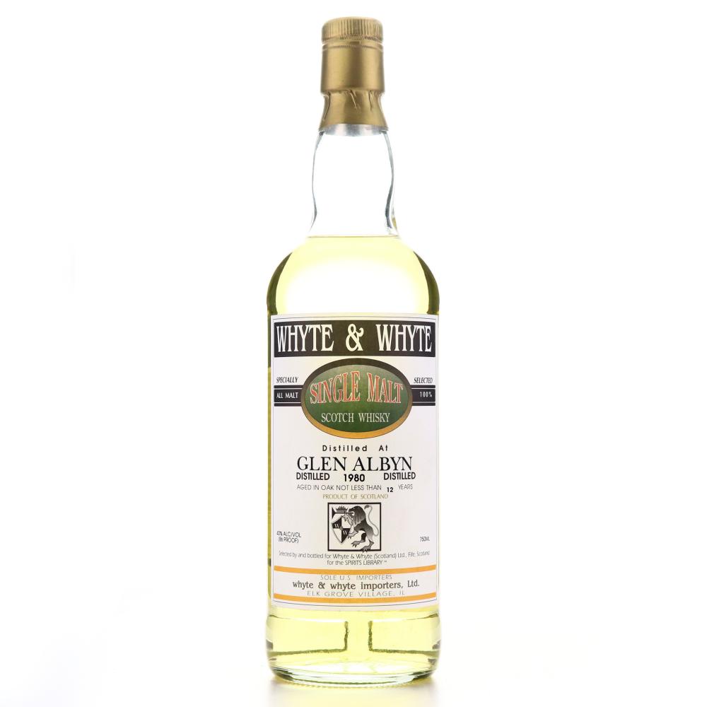 Glen Albyn 1980 Whyte and Whyte 12 Year Old 75cl / Spirits Library
