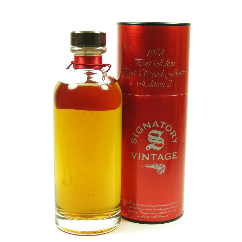 Port Ellen 1978 Signatory Vintage Port Wood Edition 2