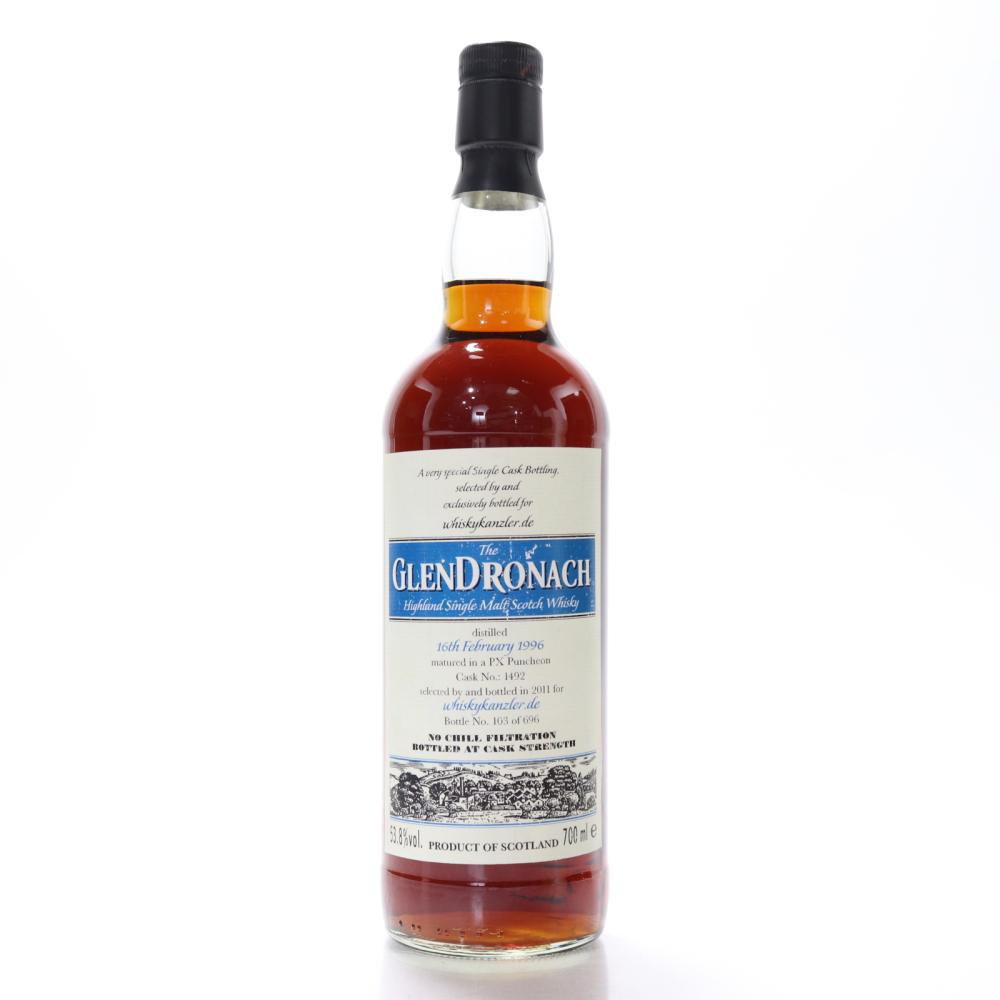 Glendronach 1996 Single Cask #1492 / Whiskykanzler.de