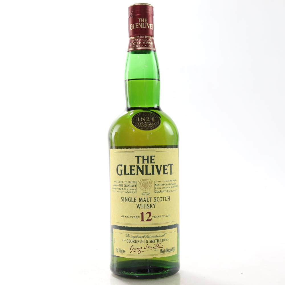 Glenlivet 12 Year Old / Charity Bottle