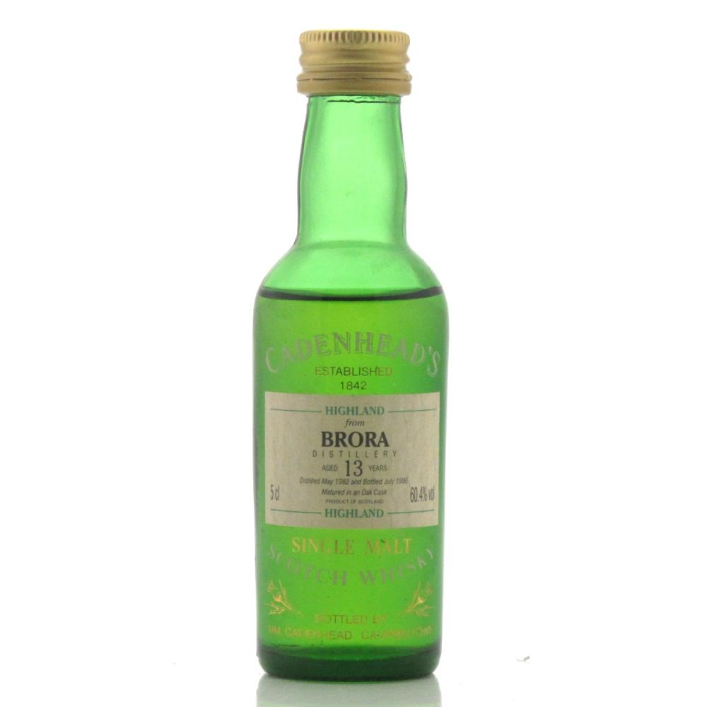 Brora 1982 Cadenhead's 13 Year Old Miniature 5cl