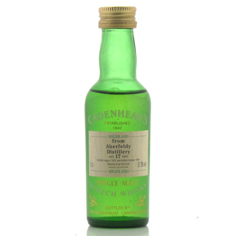 Aberfeldy 1978 Cadenhead's 17 Year Old Miniature 5cl