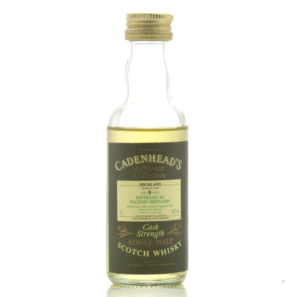 Old Pulteney 1990 Cadenhead's 8 Year Old Miniature 5cl