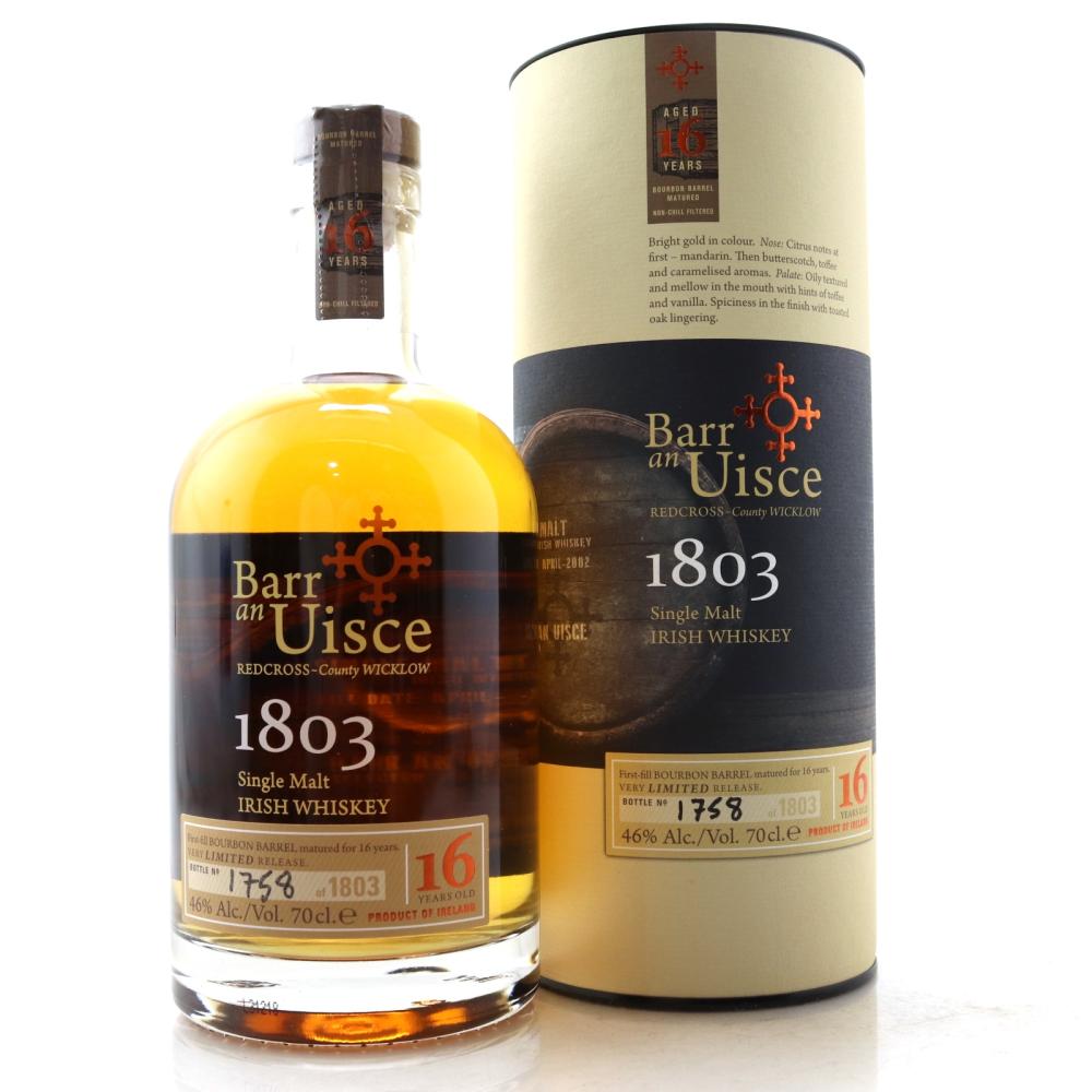 Barr an Uisce '1803' 16 Year Old Irish Single Malt