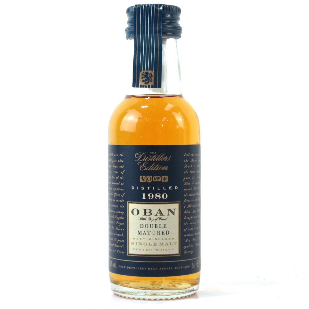 Oban 1980 Distillers Edition Miniature 5cl 