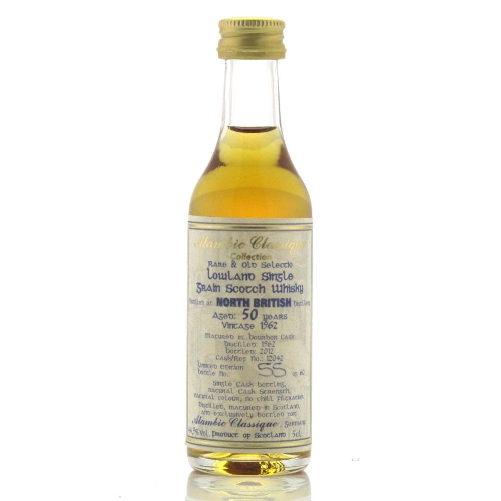 North British 1962 Alambic Classique 50 Year Old Miniature 5cl