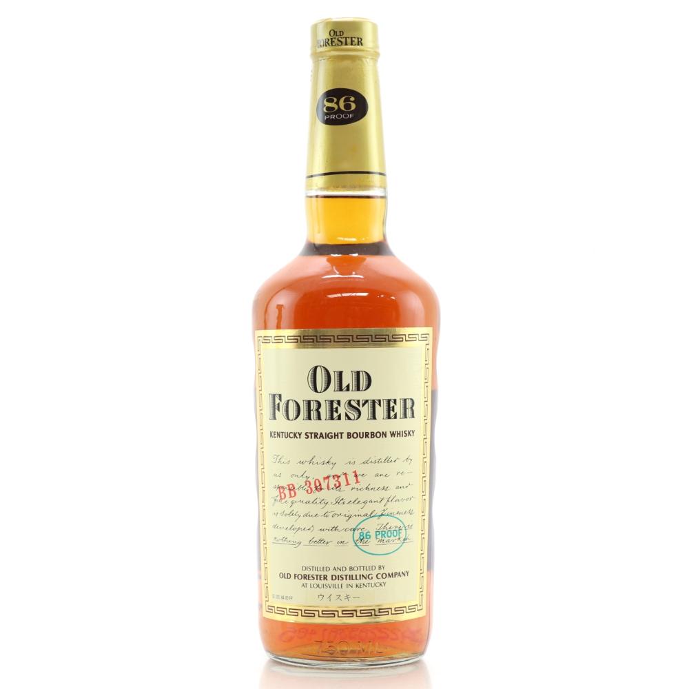 Old Forester Kentucky Straight Bourbon 86 Proof 1980s / Japanese Import