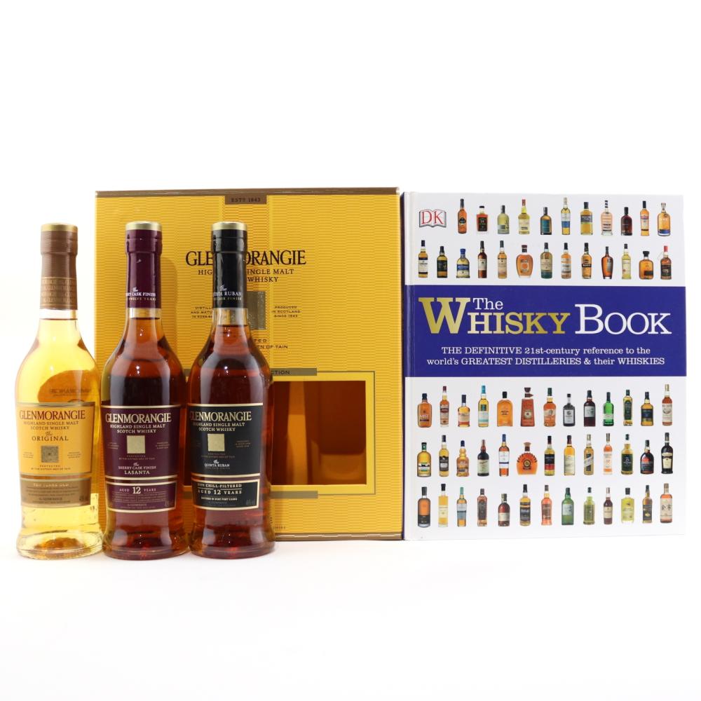 Glenmorangie Triple Pack 3 x 35cl / with 'The Whisky Book' 
