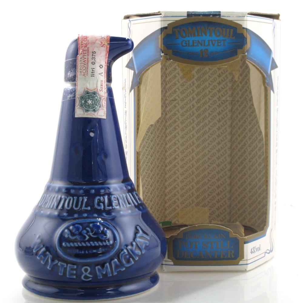 Tomintoul 12 Year Old Decanter 37.5cl 1980s