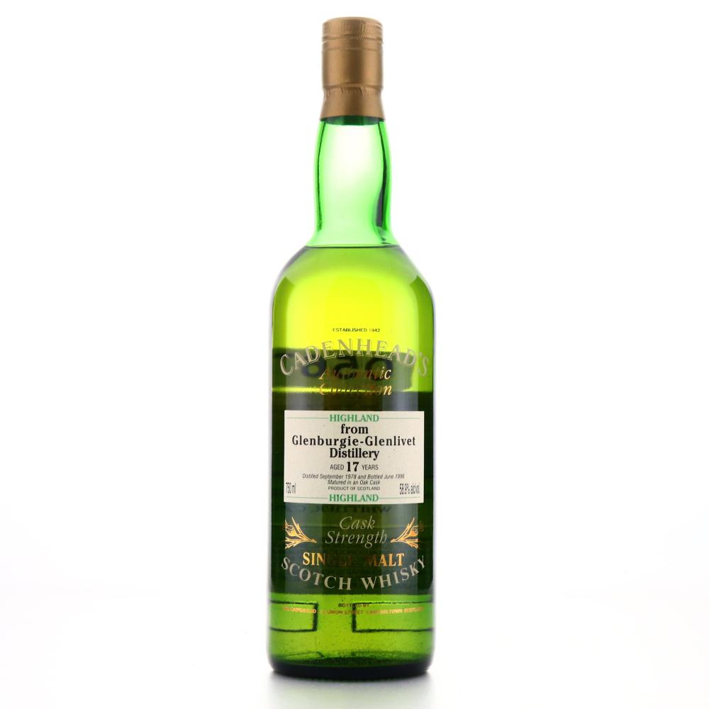 Glenburgie 1978 Cadenhead's 17 Year Old 75cl / US Import