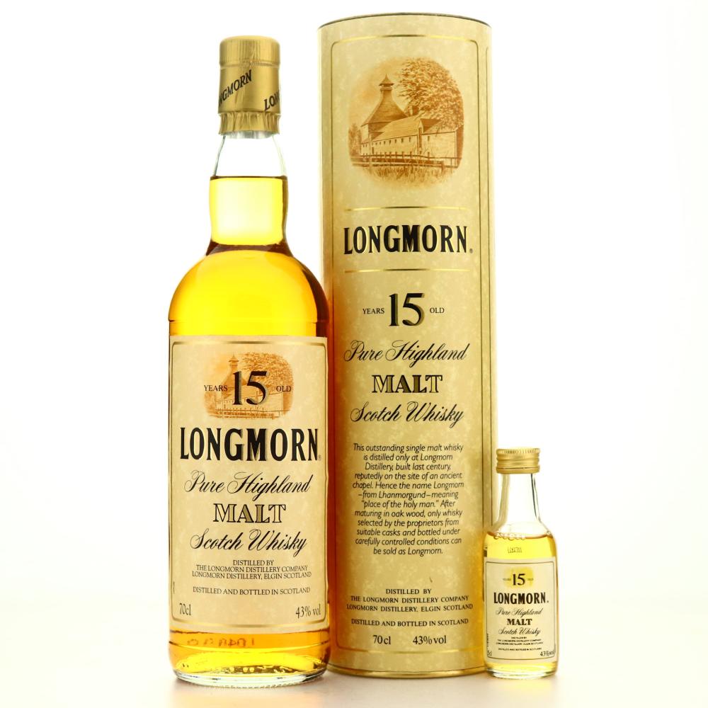Longmorn 15 Year Old / with Miniature 5cl