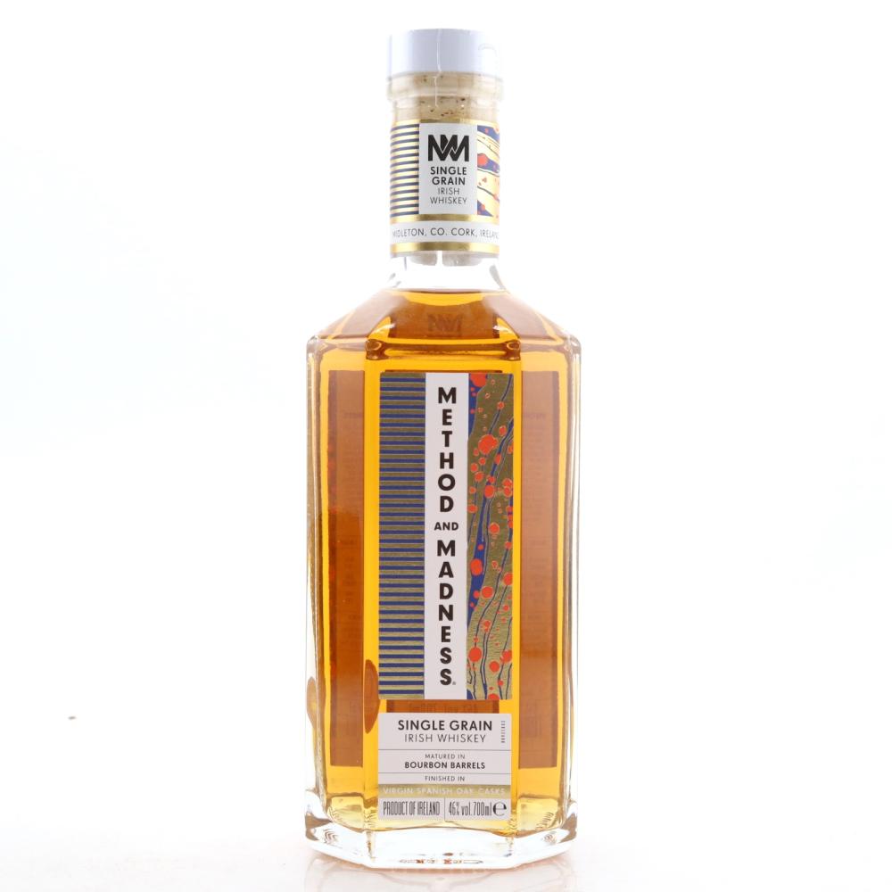 Method and Madness Single Grain Irish Whiskey / Virgin Oak Finish