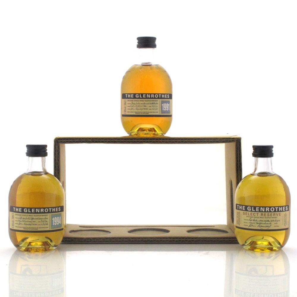 Glenrothes Gift Set 3 x 10cl / Select Reserve, 1991, 1994