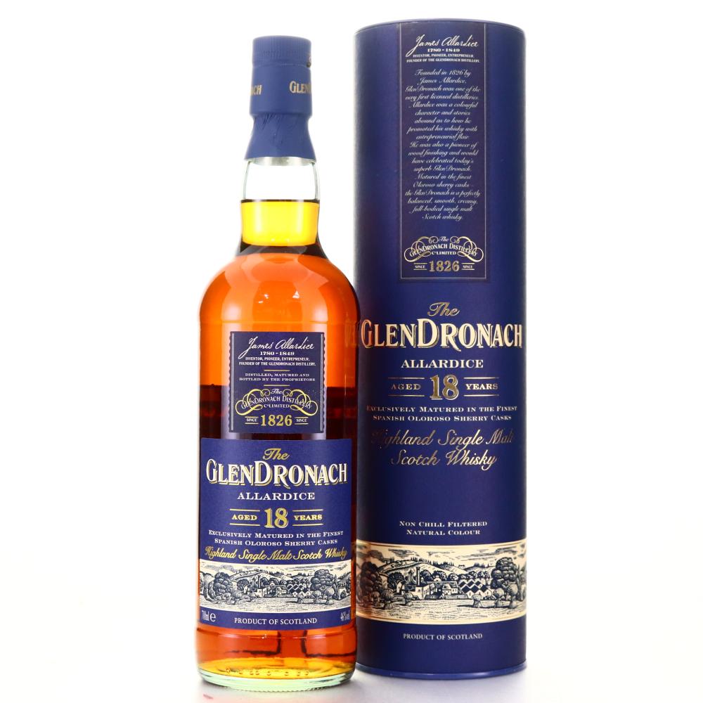 Glendronach 18 Year Old Allardice 2009 Release Batch #1
