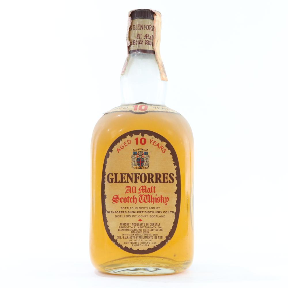 Glenforres 10 Year Old All Malt Scotch Whisky 1960s