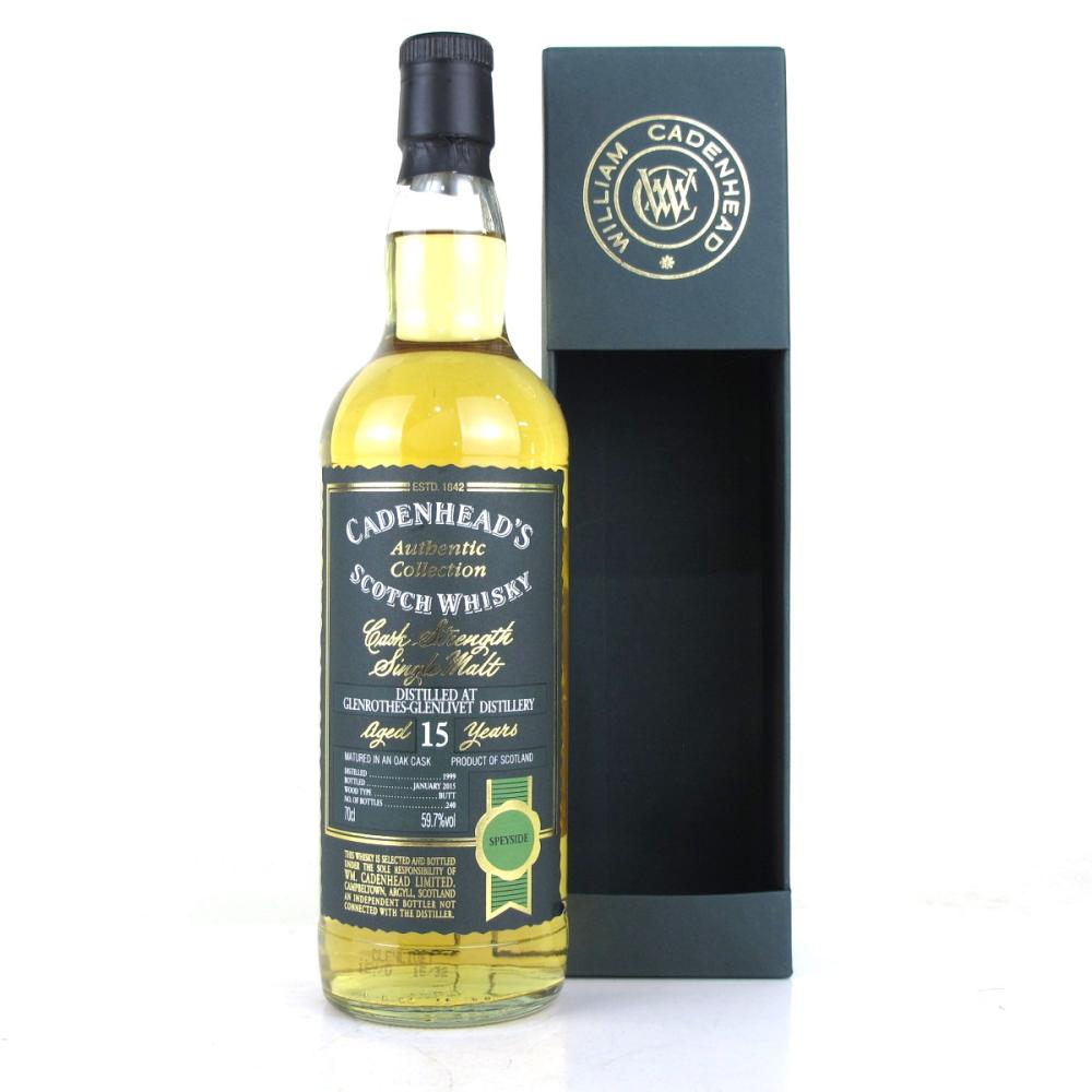 Glenrothes 1999 Cadenhead's 15 Year Old