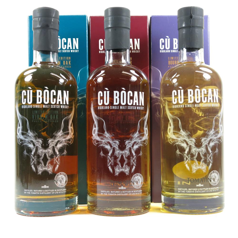 Tomatin Cù Bòcan Selection 3 x 70cl