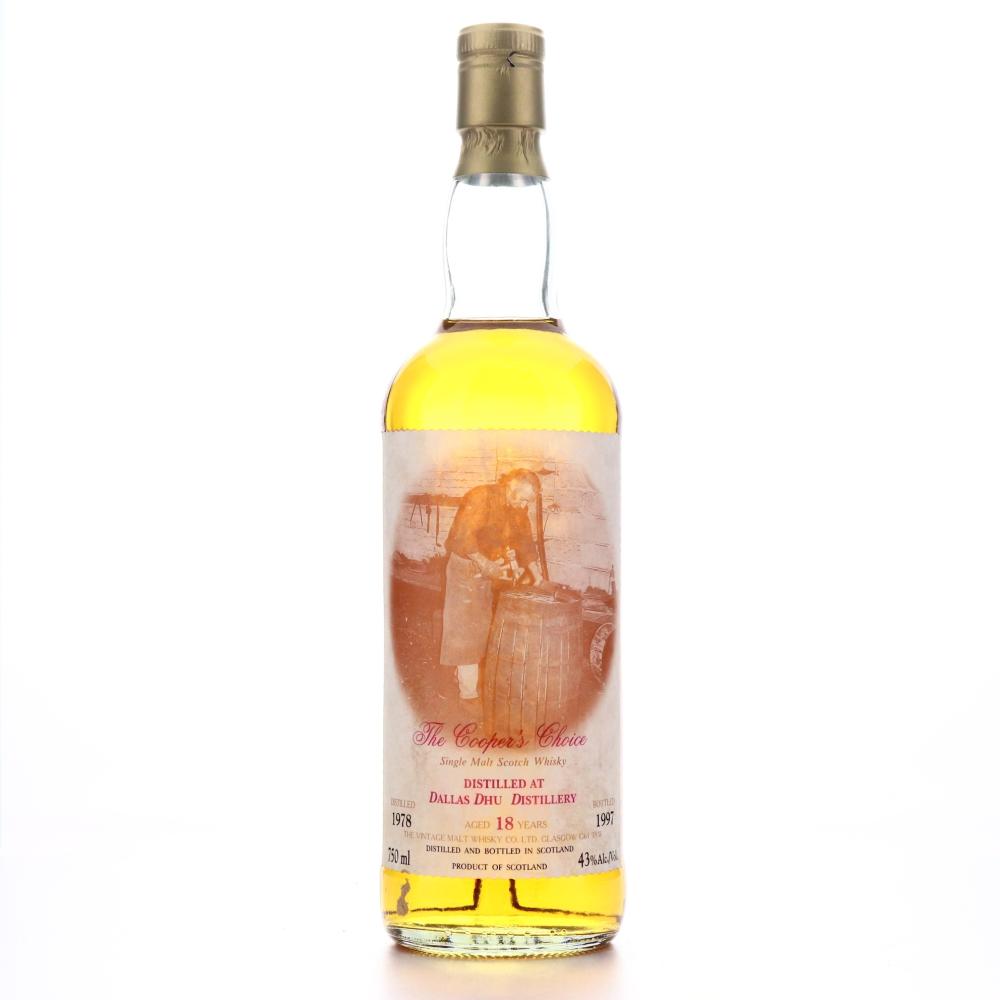 Dallas Dhu 1978 Cooper's Choice 18 Year Old 75cl / US Import