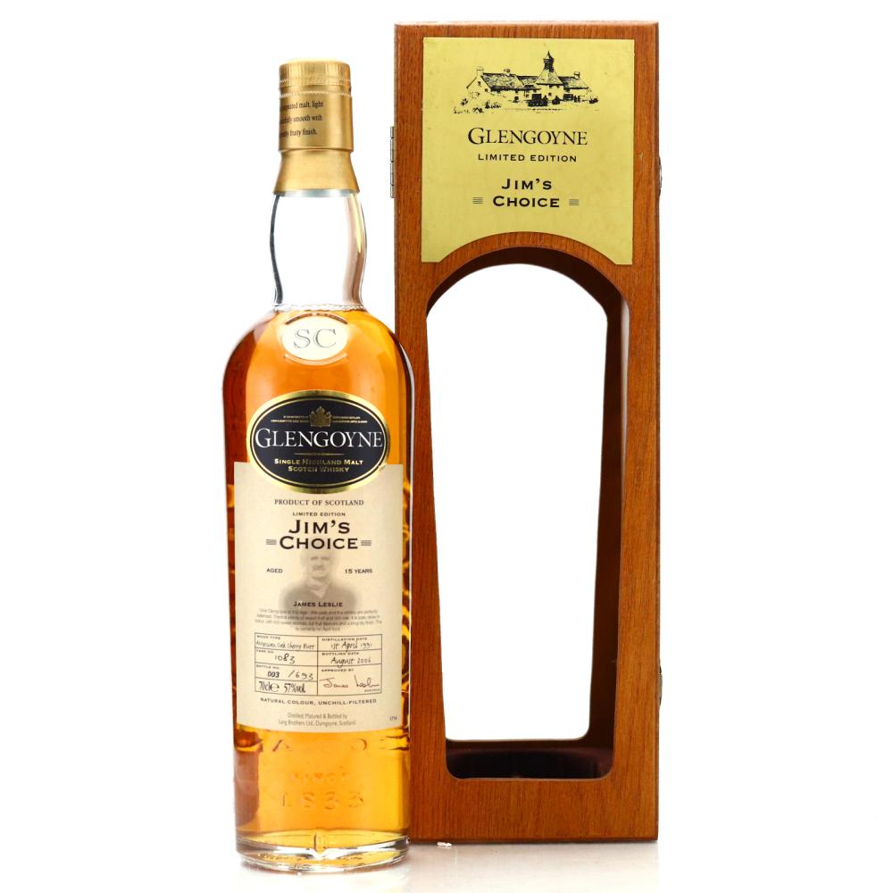 Glengoyne 1991 Jim's Choice 15 Year Old