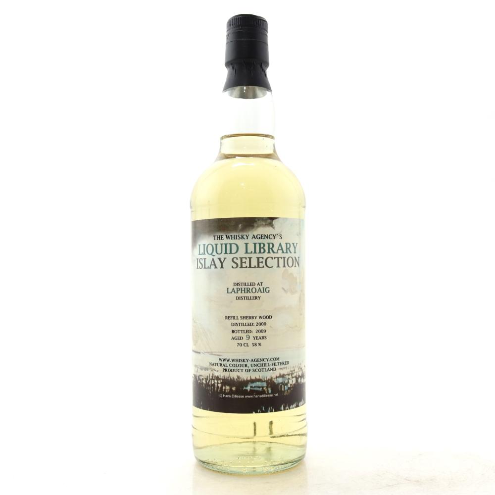 Laphroaig 2000 Whisky Agency 9 Year Old / Liquid Library