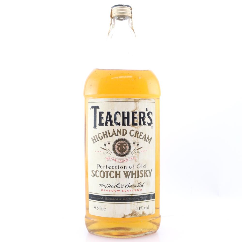 Teacher's Highland Cream 4.5 Litre 1980s