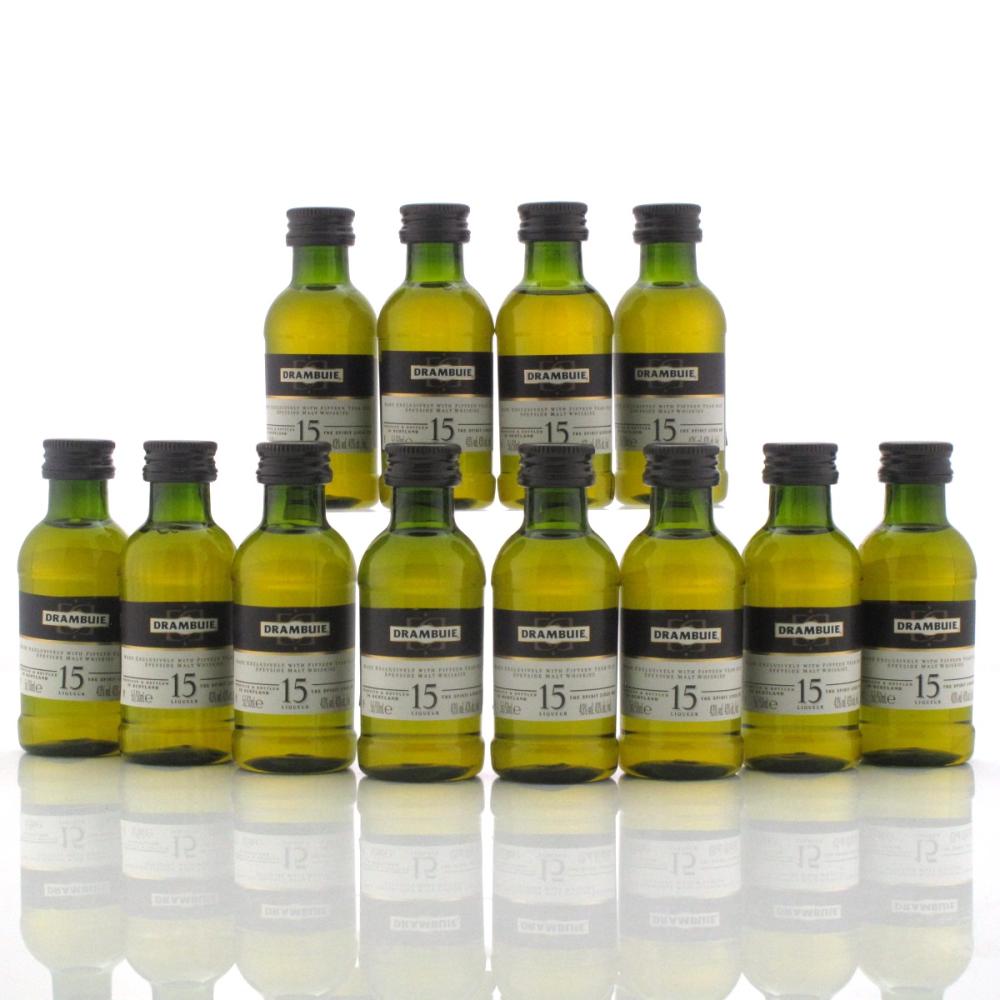 Drambuie 15 Year Old Speyside Malt Whisky Liqueur Miniature 12 x 5cl