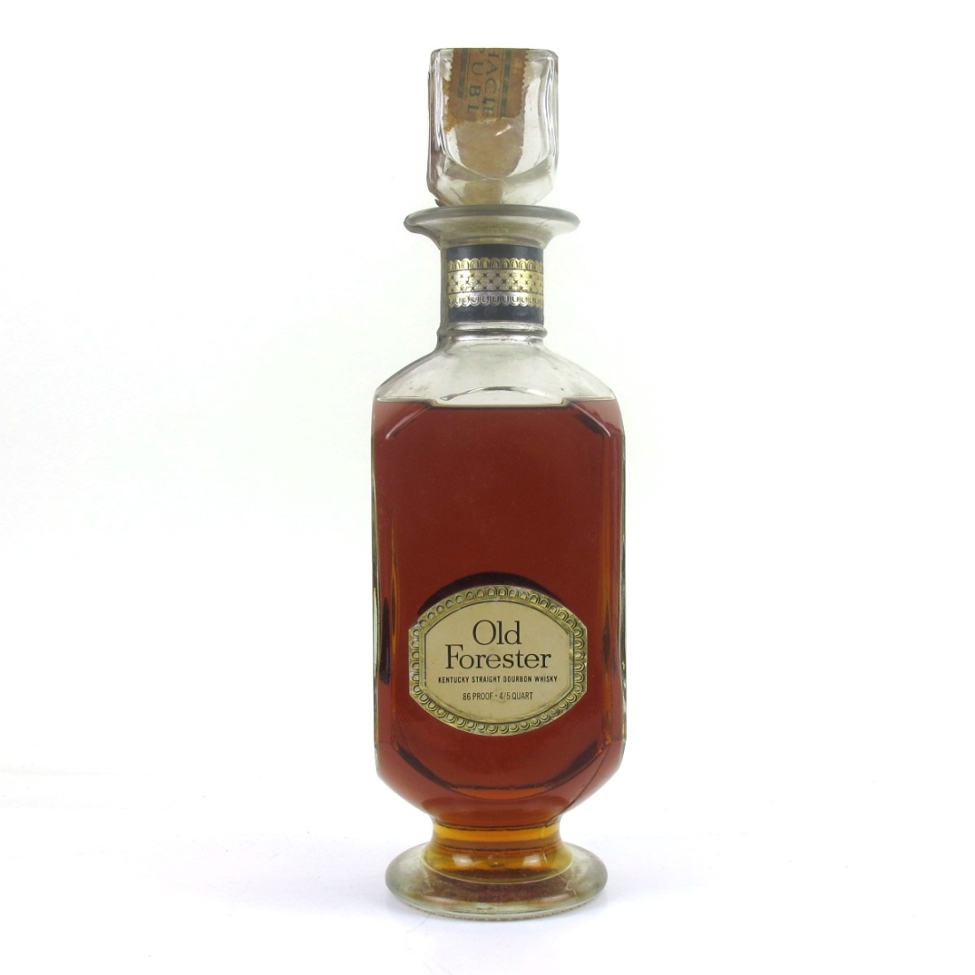 Old Forester Decanter 1970s