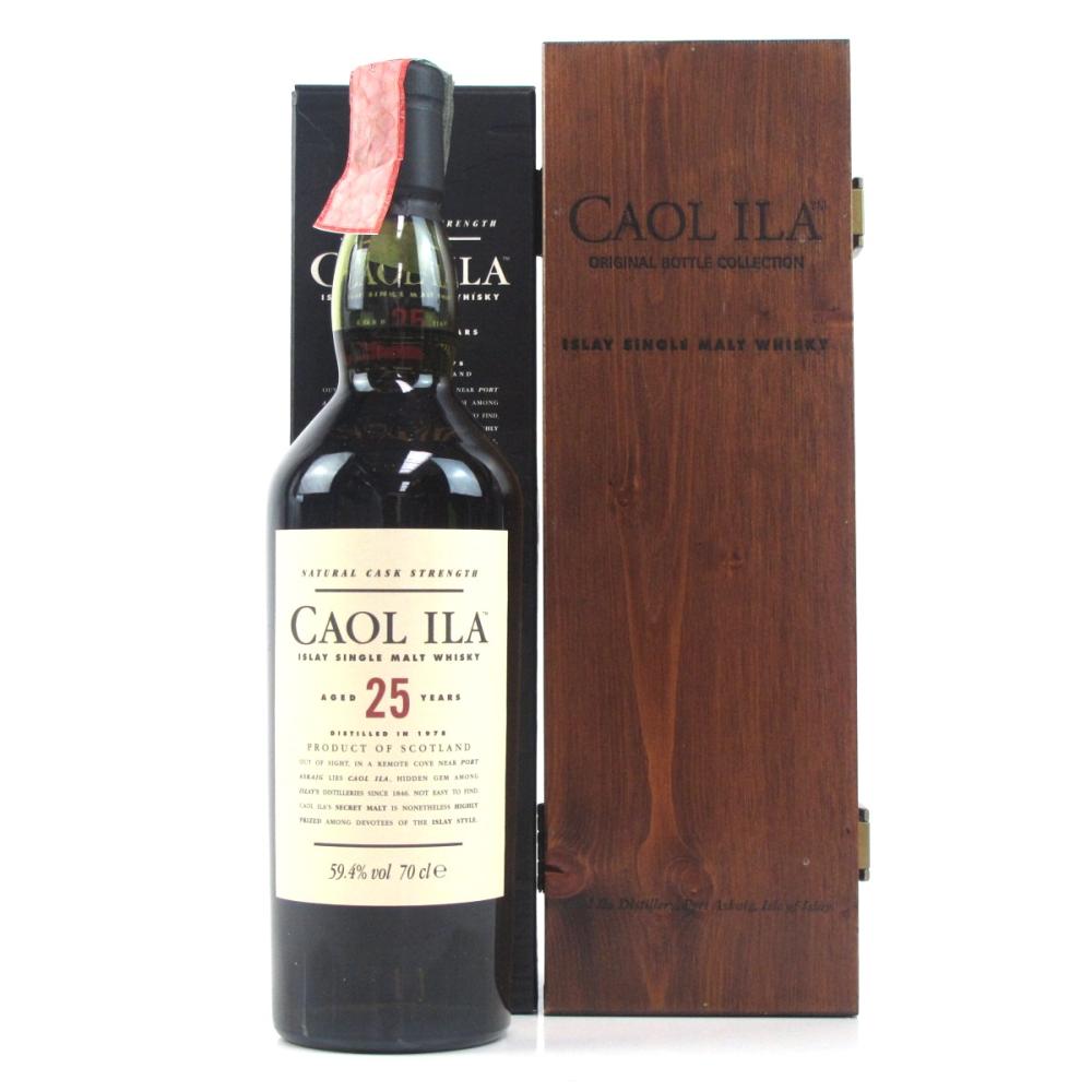 Caol Ila 1978 Cask Strength 25 Year Old / Includes Presentation Box