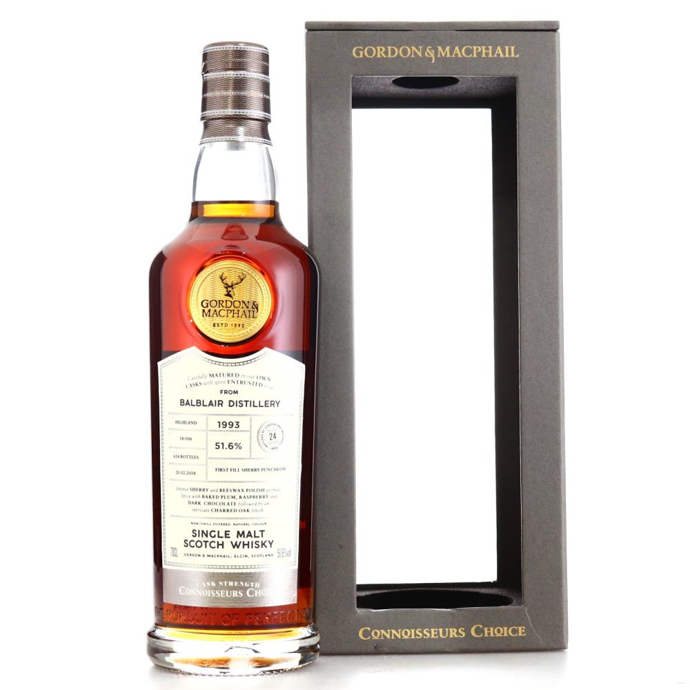 Balblair 1993 Gordon and MacPhail 24 Year Old Batch #18/006