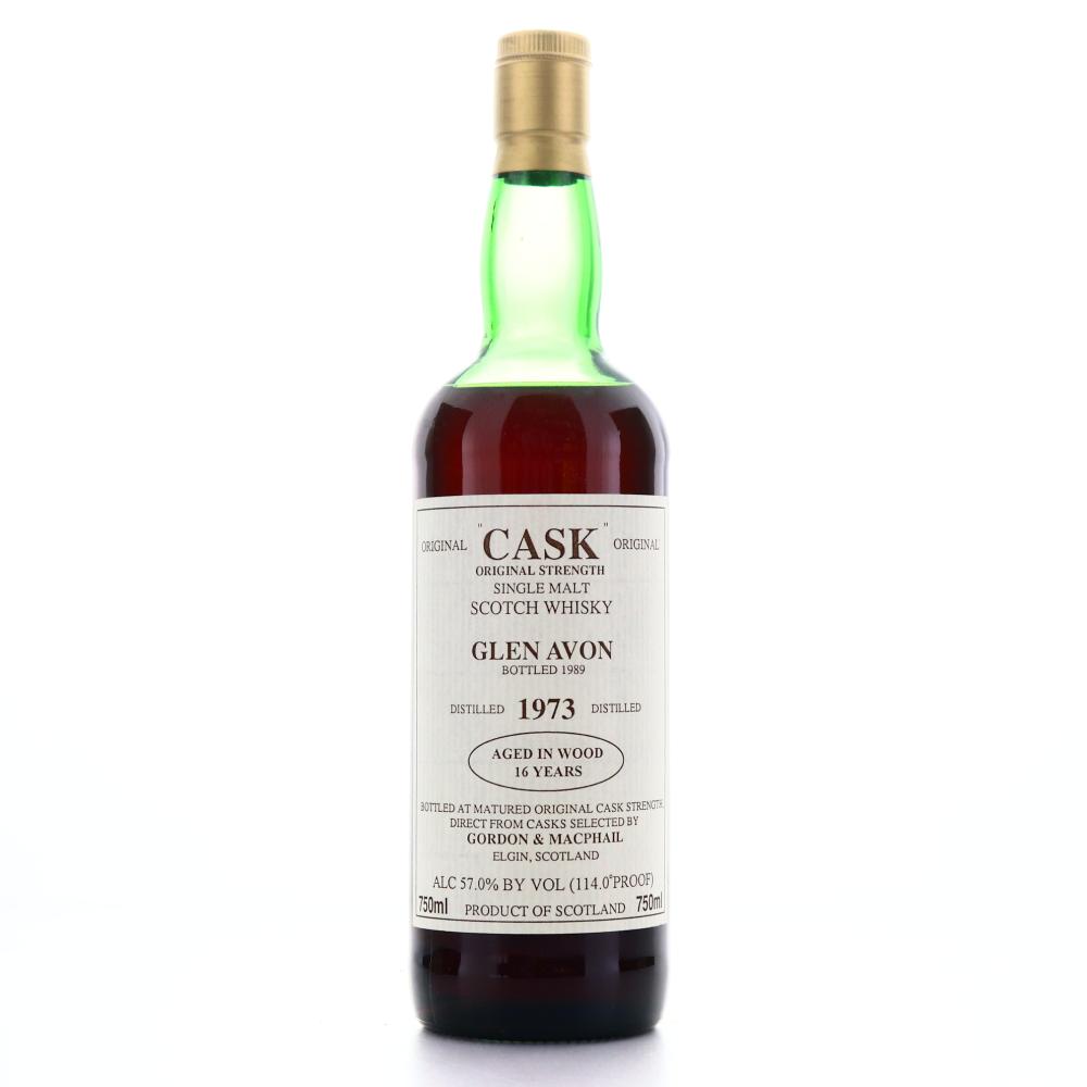 Glen Avon 1973 Gordon and MacPhail 16 Year Old Original 'Cask' 75cl / US Import