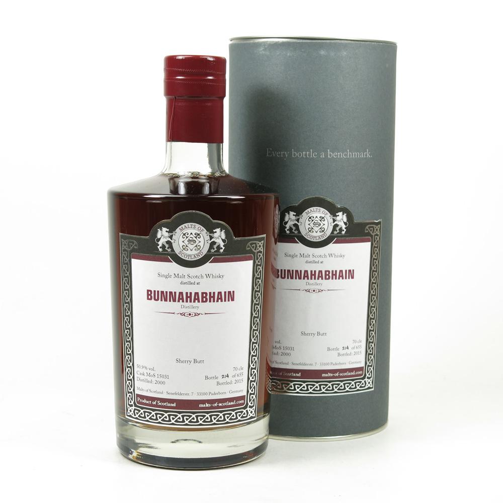 Bunnahabhain 2000 Malts of Scotland 15 Year Old