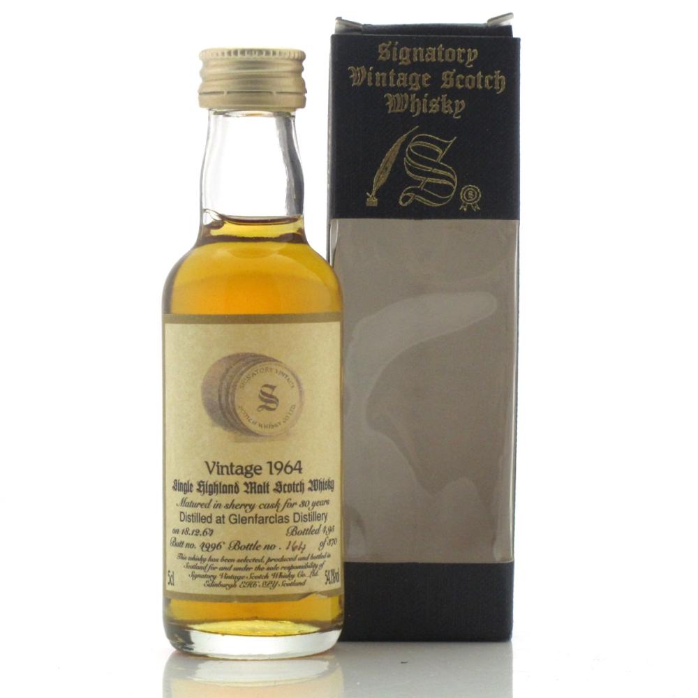 Glenfarclas 1964 Signatory Vintage 30 Year Old Miniature 5cl